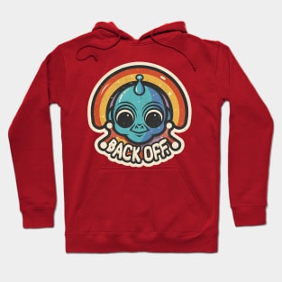 Space Boundaries - The Assertive Alien Hoodie